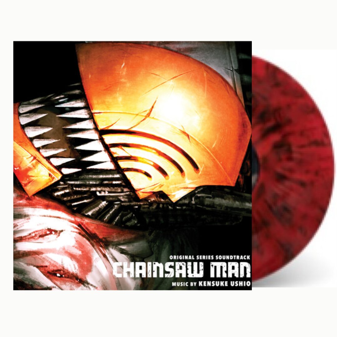 Kensuke Ushio - Chainsaw Man - Red & Black Splatter - BeatRelease