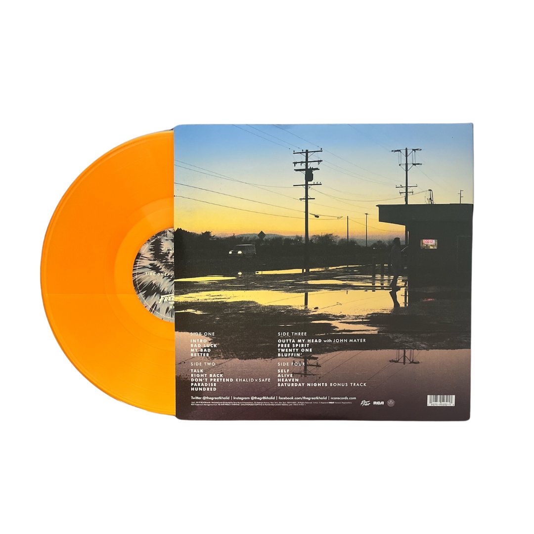 Khalid - Free Spirit - Orange - Used - BeatRelease