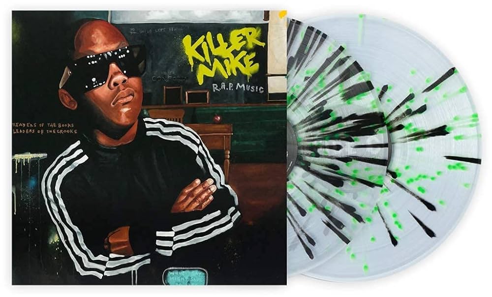 Killer Mike – R.A.P. Music - Clear with Green and Black splatter - BeatRelease