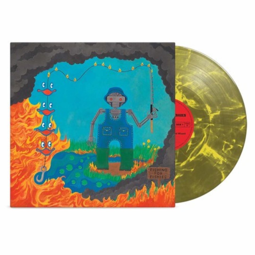 King Gizzard & Lizard Wizard - Fishing For Fishies - Green - BeatRelease