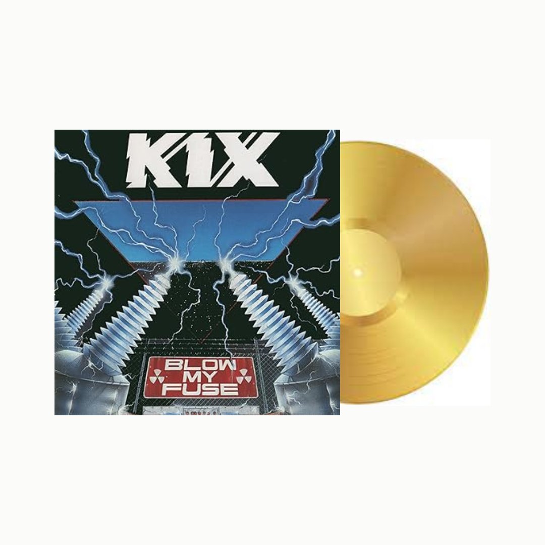 Kix - Blow My Fuse - Translucent Gold Vinyl - BeatRelease