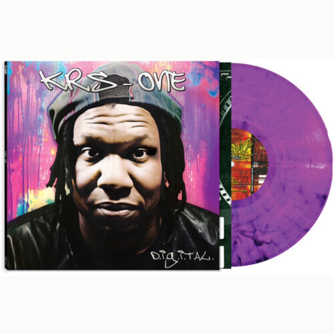 KRS-One - D.i.g.i.t.a.l. - Purple - BeatRelease