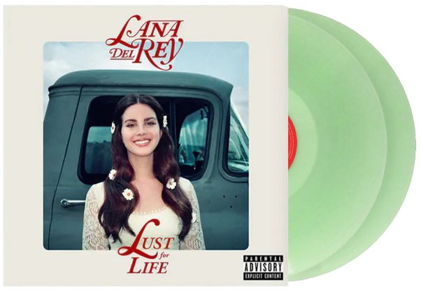 Lana Del Rey - Lust For Life - Limited Edition - Coke Bottle Clear - BeatRelease