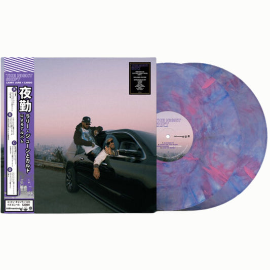 Larry June - The Night Shift - Cotton Candy Skies Vinyl - BeatRelease