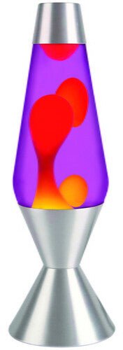 Lava Lamp - Yellow / Purple 16.3" - BeatRelease