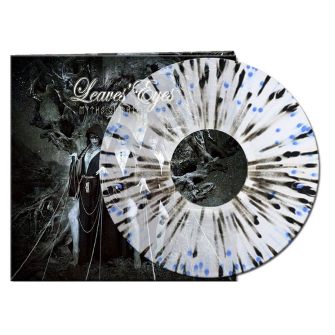 Leaves' Eyes - Myths Of Fate - Blue/ black Splatter Vinyl - BeatRelease