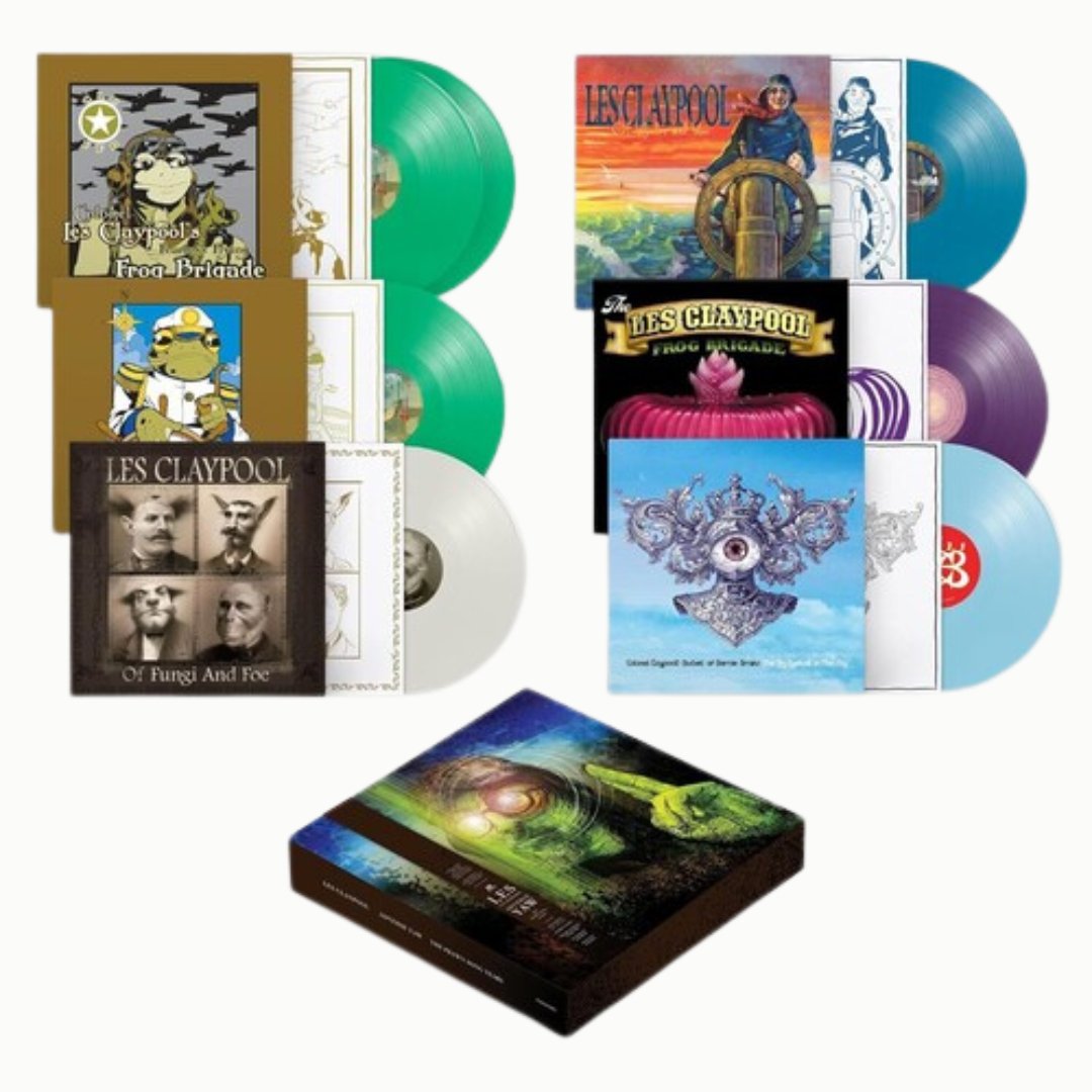 Les Claypool - Adverse Yaw: The Prawn Song Years - Multi-Colored Box set - BeatRelease