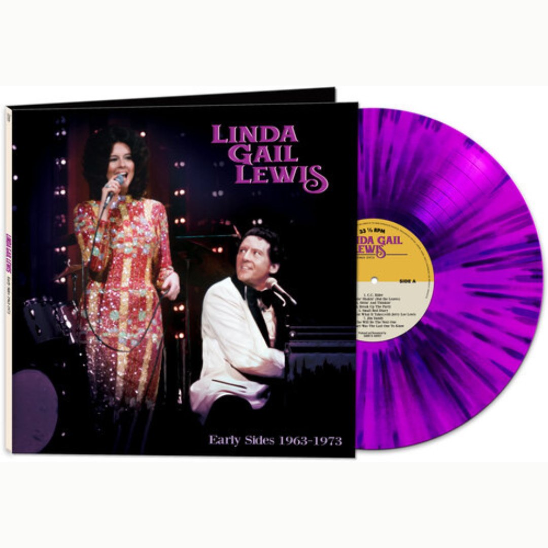 Linda Gail Lewis - Early Sides 1963-1973 - Purple Splatter Vinyl - BeatRelease