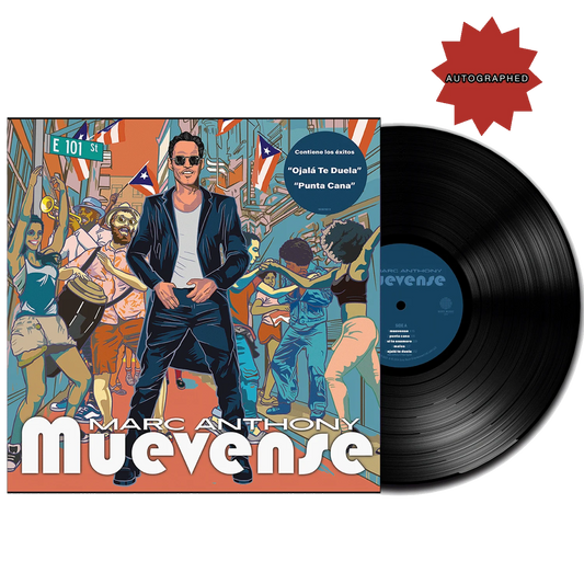 Marc Anthony - Muevense - Vinyl LP (Autographed) - BeatRelease