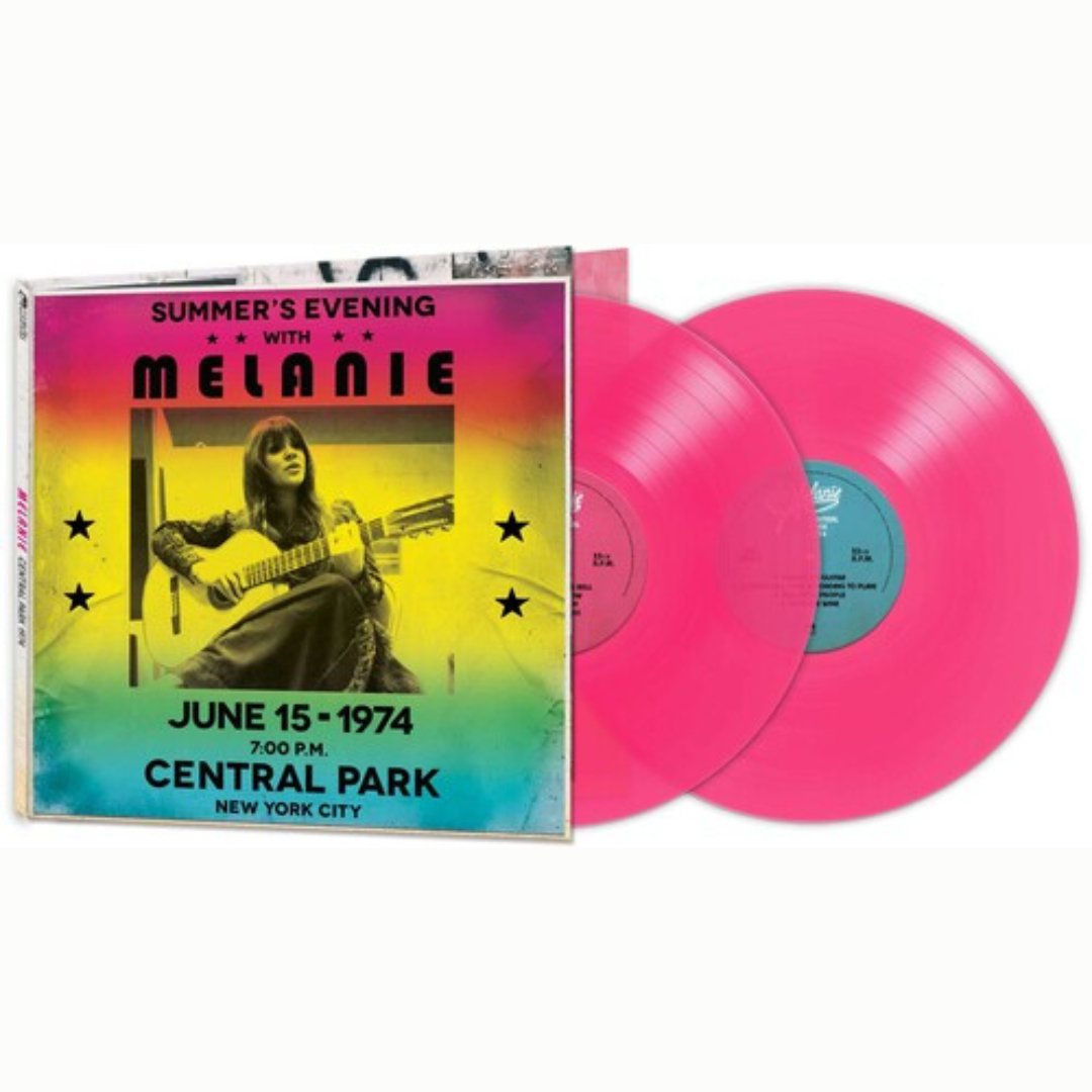 Melanie - Central Park 1974 - Pink Vinyl - BeatRelease