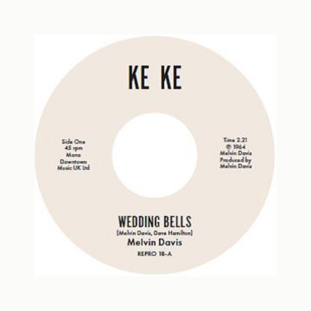 Melvin Davis - Wedding Bells / It's No News - Pink Vinyl - BeatRelease