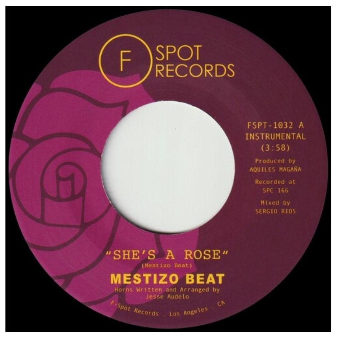 Mestizo Beat - She's A Rose B/ w Lotsapapa - Purple Vinyl - BeatRelease