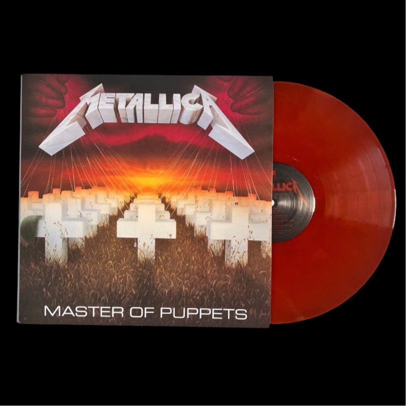 Metallica - Master of Puppets - Red - BeatRelease