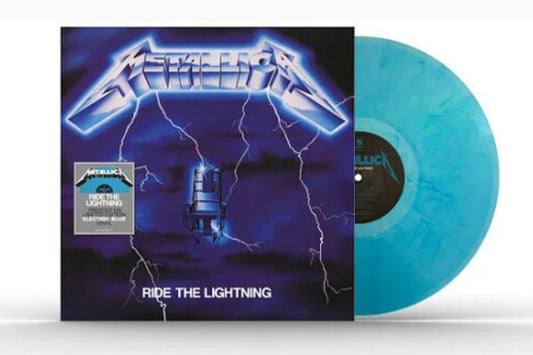 Metallica - Ride The Lightning - Electric Blue - BeatRelease