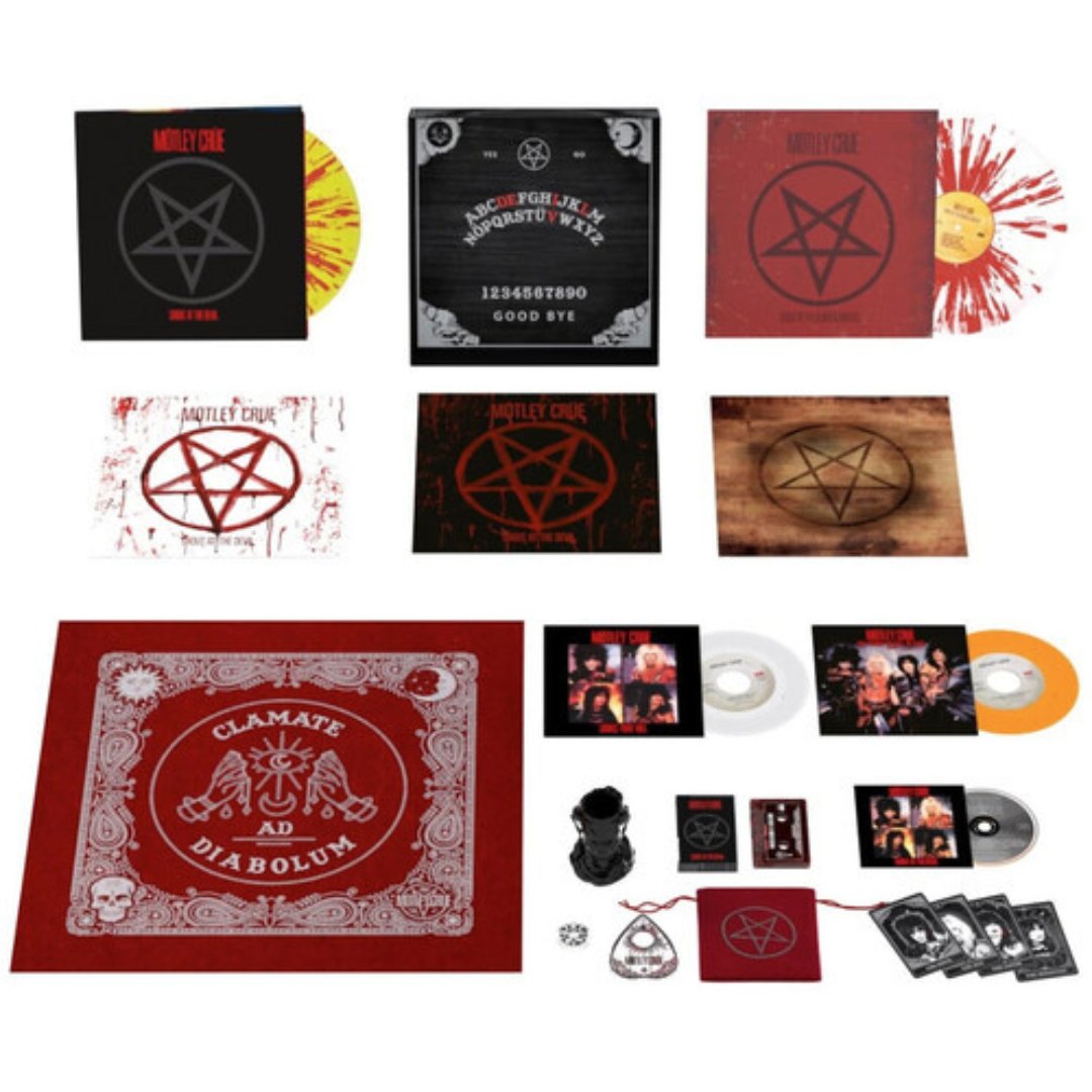 Motley Crue - Shout At The Devil (40th Anniversary Box Set) - Orange, Yellow, Red, White Vinyls - BeatRelease