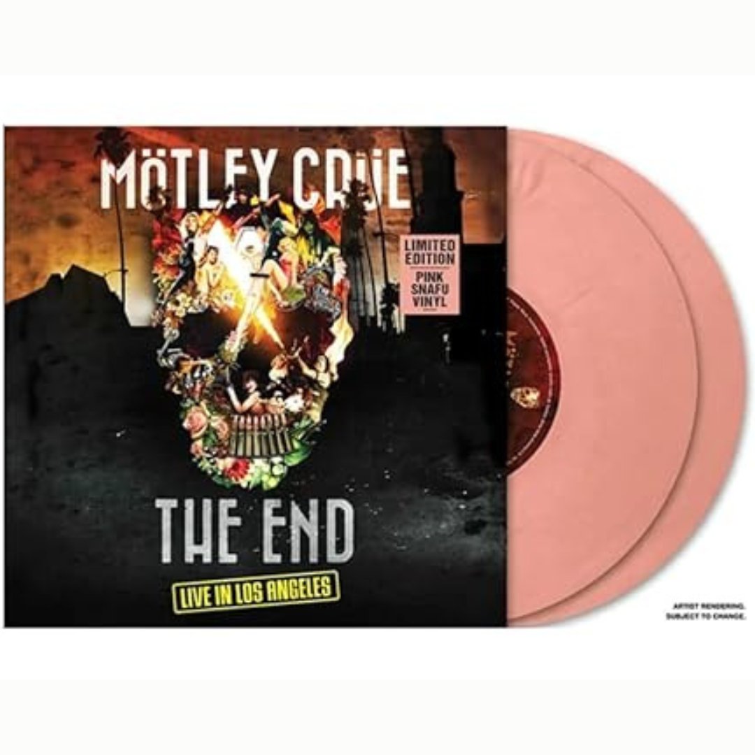 Motley Crue - The End - Live In Los Angeles - Pink Vinyl - BeatRelease