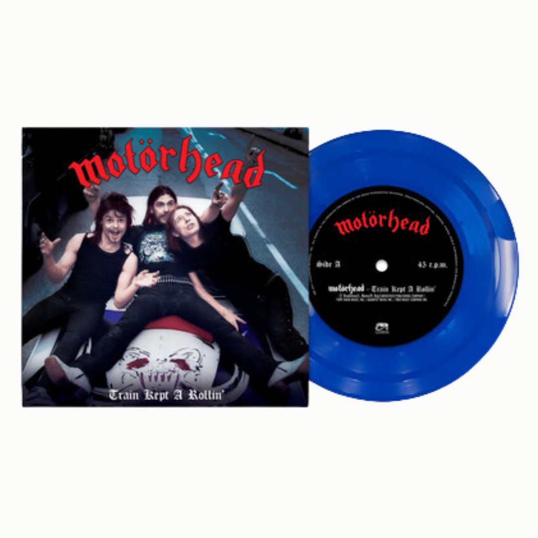 Motorhead - Train Kept A Rollin'- Blue Vinyl - BeatRelease