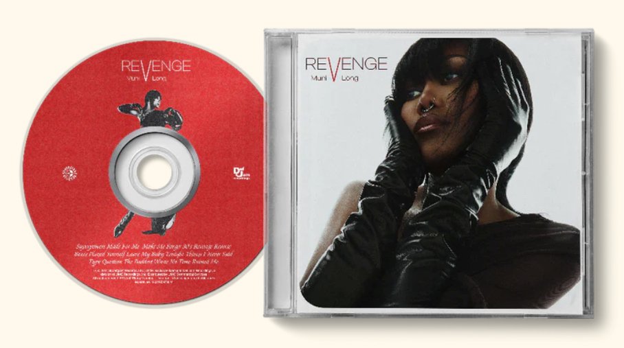 Muni Long - Revenge (CD) (Autographed/Signed) - BeatRelease