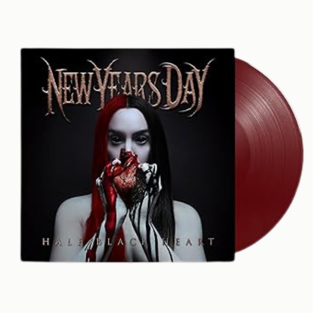 New Years Day - Half Black Heart - Ltd. - Deep Blood Red Vinyl - BeatRelease