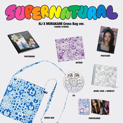 NewJeans - 'Supernatural' NJ X MURAKAMI (Cross Bag ver.) - BeatRelease