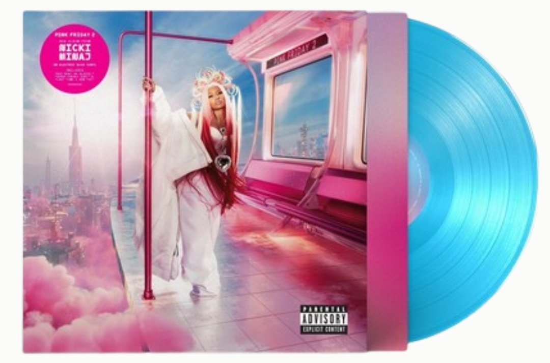 Nicki Minaj - Pink Friday 2 - Blue Vinyl - BeatRelease