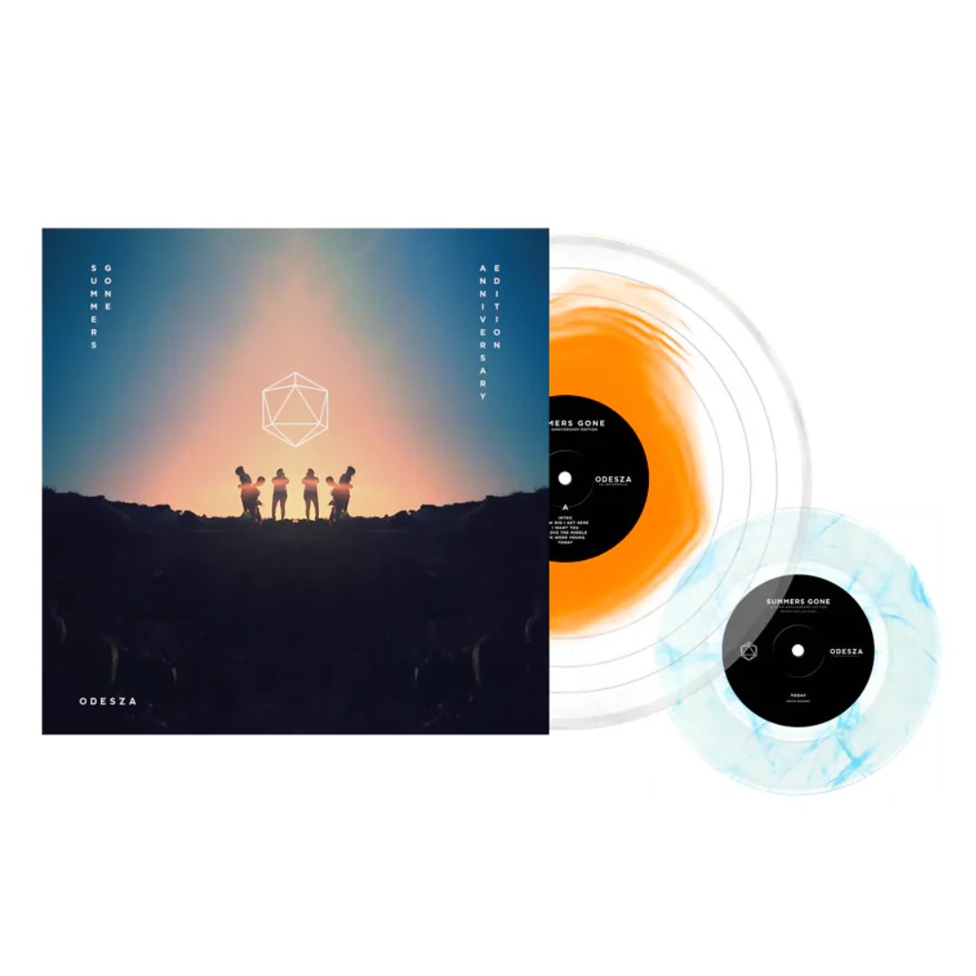 Odesza - Summer's Gone (10th year Anniversary Edition) - Orange in Clear - BeatRelease