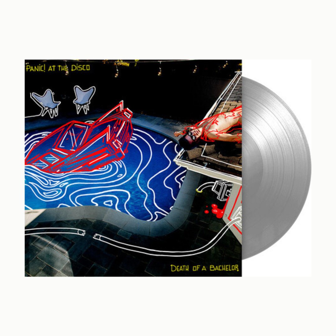 Panic! At the Disco - Death Of A Bachelor - Silver Vinyl - BeatRelease