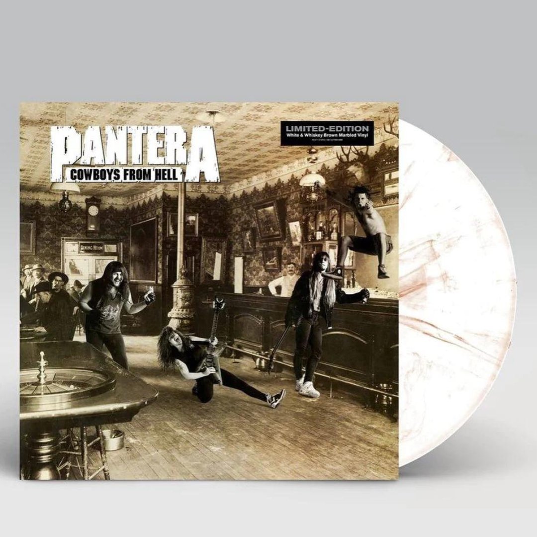 Pantera ‎- Cowboys From Hell - Brown Vinyl - BeatRelease