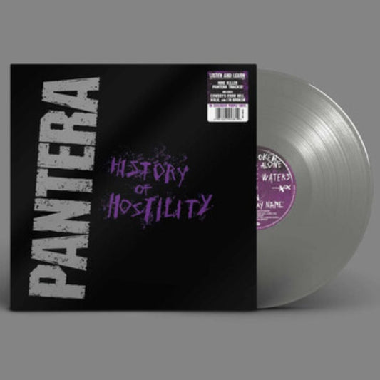 Pantera ‎- History of Hostility - Silver Vinyl - BeatRelease