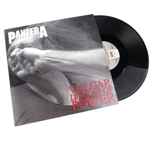 Pantera ‎- Vulgar Display Of Power - Black Gray Vinyl - BeatRelease