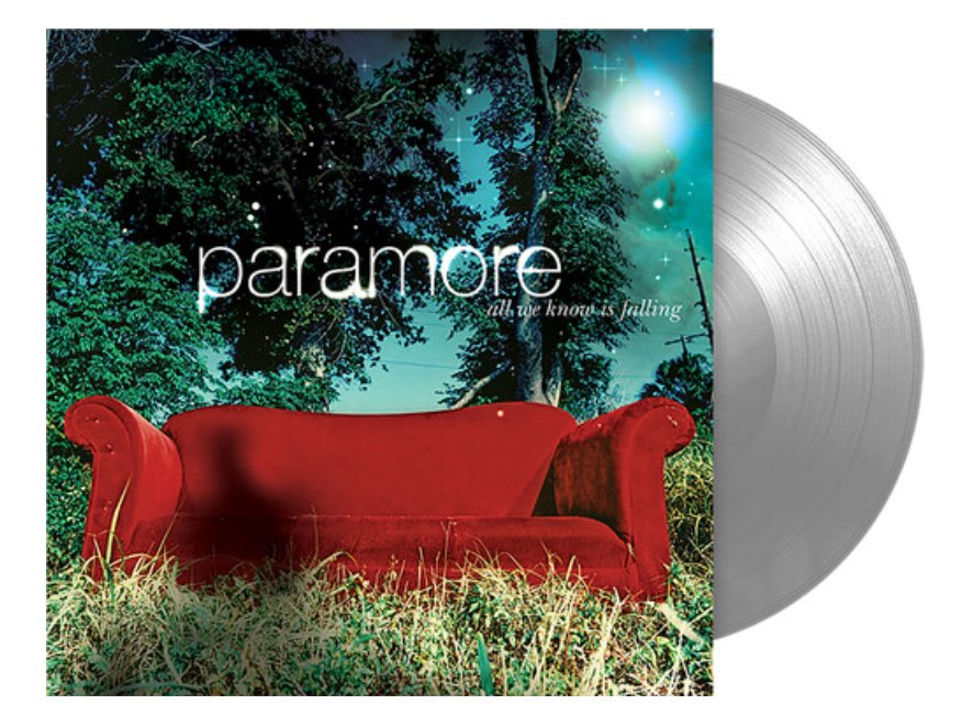 Paramore - All We Know Is Falling (FBR 25th Anniversary) - Silver - BeatRelease