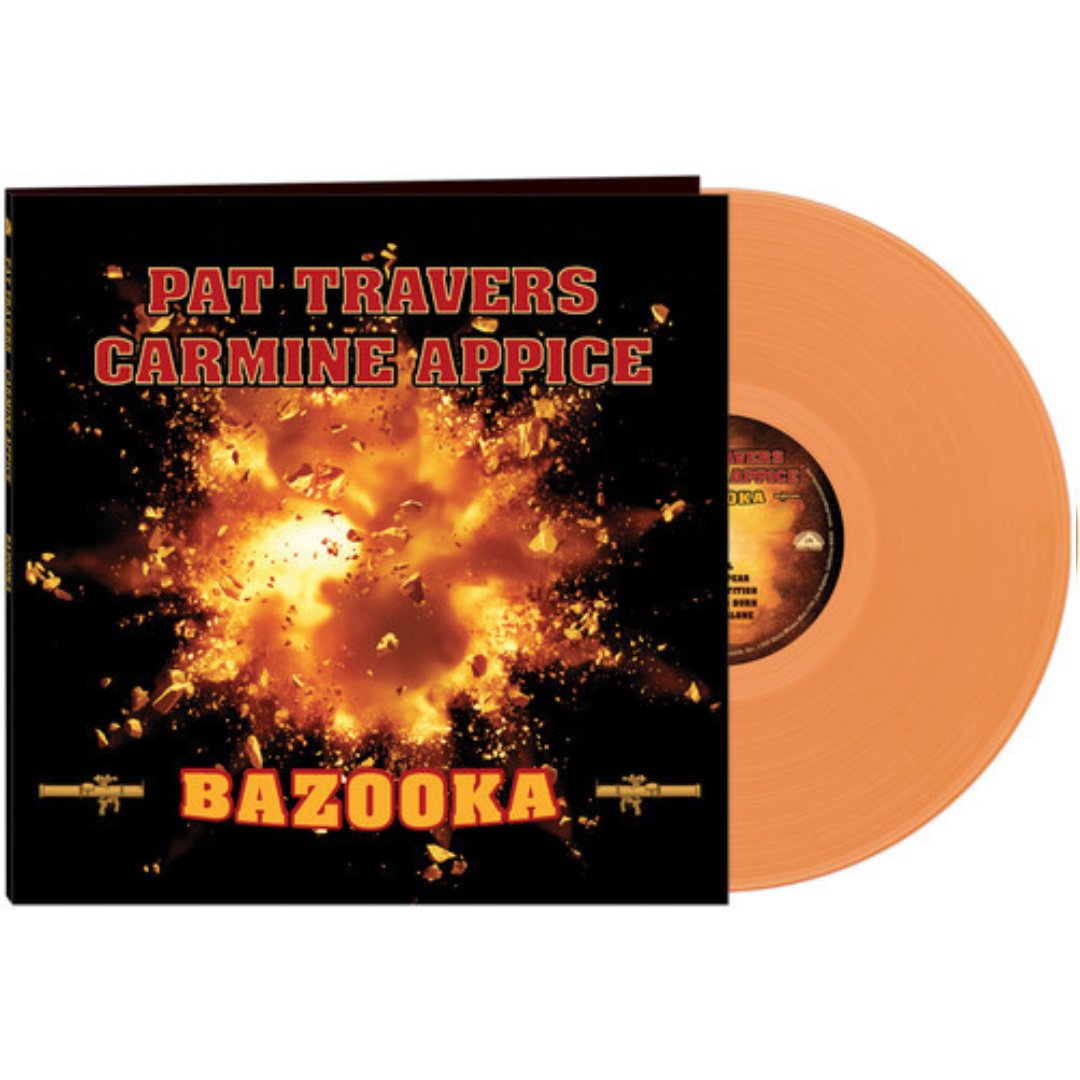 Pat Travers - Bazooka - Orange Vinyl - BeatRelease