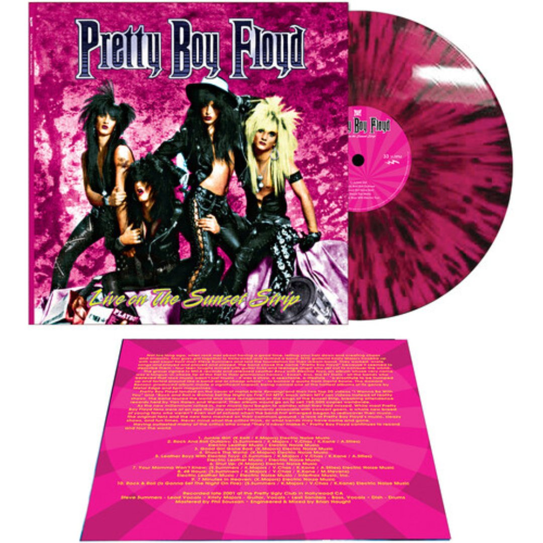 Pretty Boy Floyd - Live On The Sunset Strip - Pink Black - BeatRelease