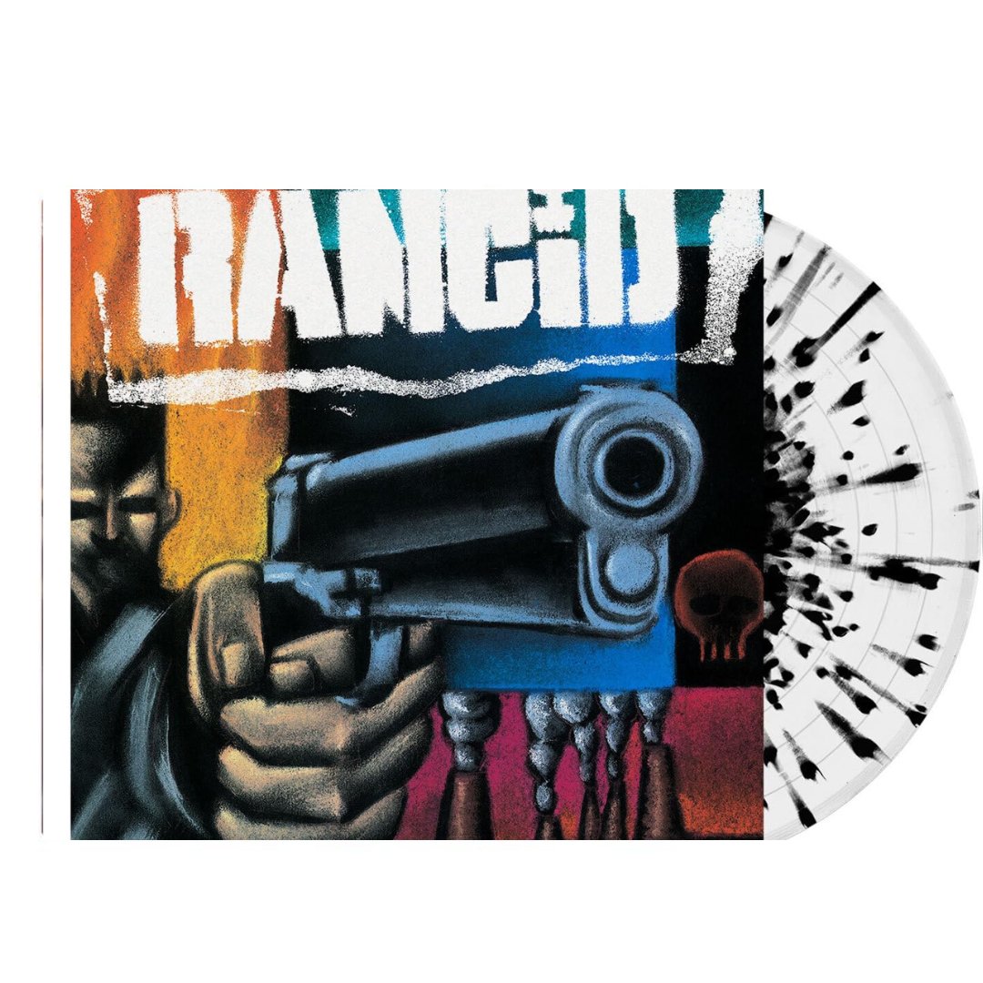 Rancid - Rancid - 93 - Anniversary Edition - White w/ Black Splatter [Explicit Content] - BeatRelease