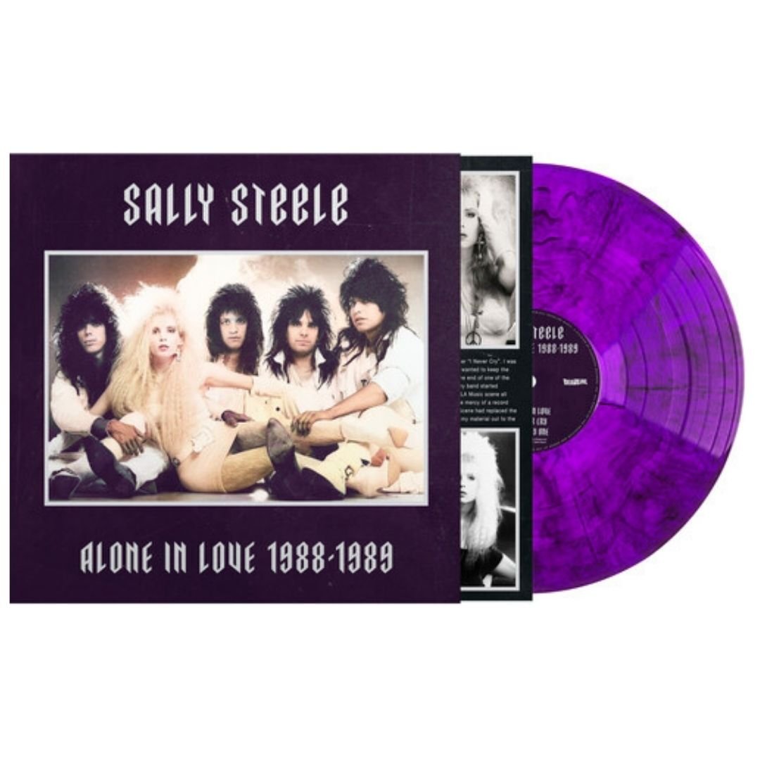 Sally Steele - Alone In Love 1988-1989 - Purple Vinyl - BeatRelease