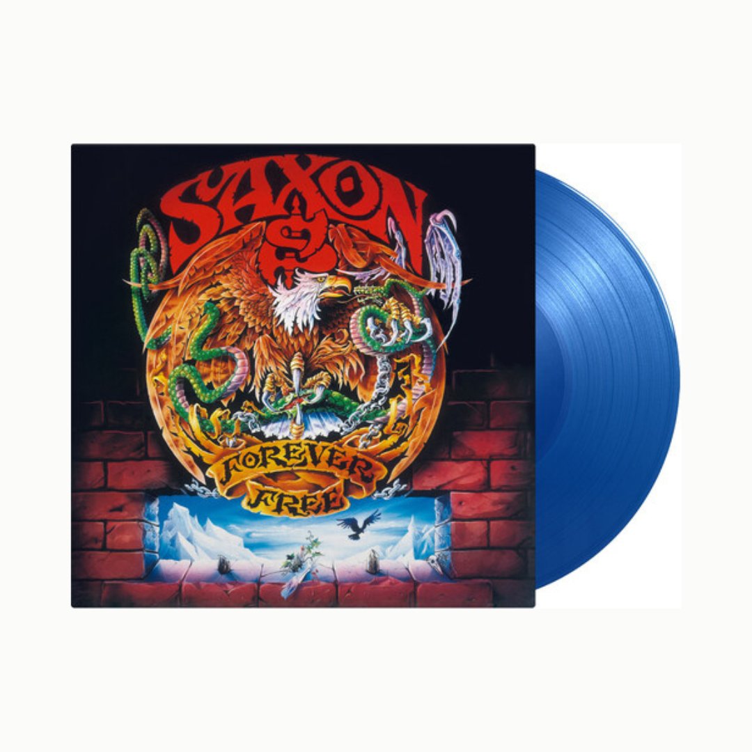 Saxon - Forever Free - Blue Vinyl - BeatRelease