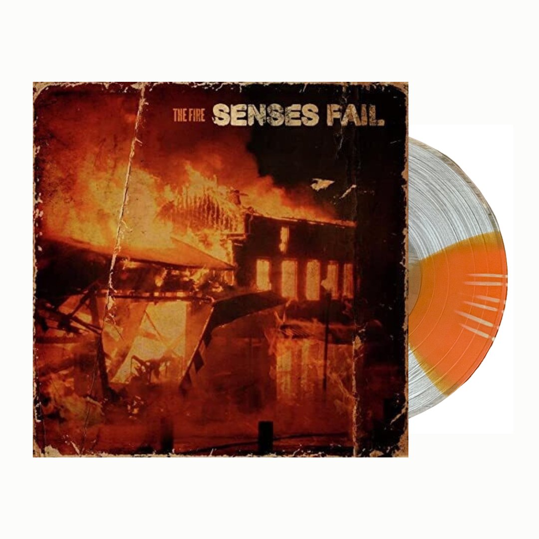 Senses Fail - The Fire - Clear ,Orange, Green - BeatRelease