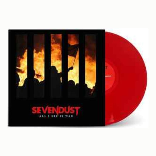 Sevendust - All I See Is War - Transparent Red - BeatRelease