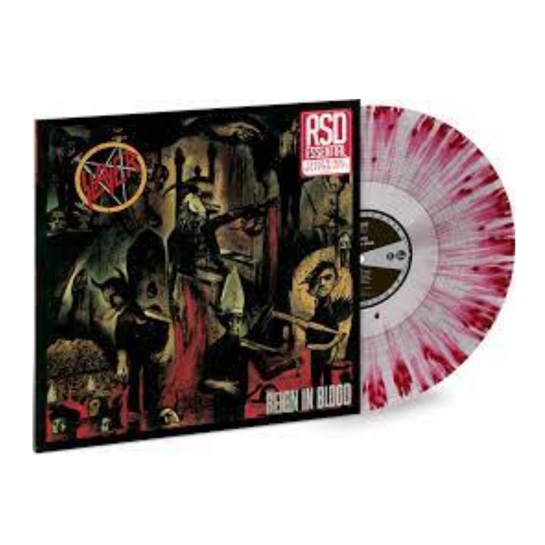 Slayer - Reign In Blood - Clear w/Red Splatter Vinyl - BeatRelease