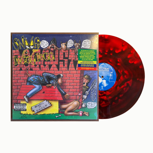 Snoop Doggy Dogg - Doggystyle - Black/ Red with Yellow/ Blue Splatter [Explicit Content] - BeatRelease