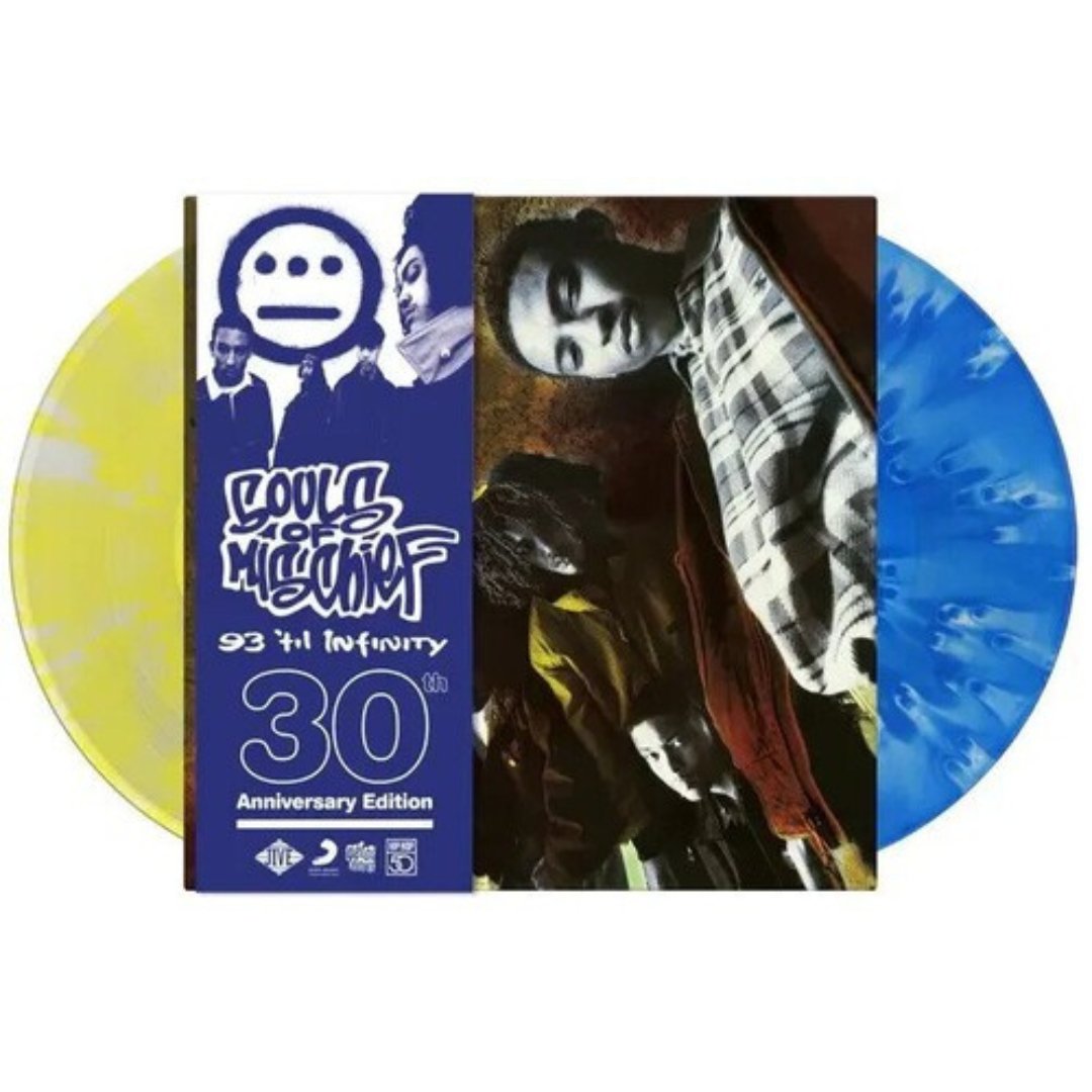 Souls of Mischief - 93 'til Infinity - Blue & Yellow Vinyls - BeatRelease