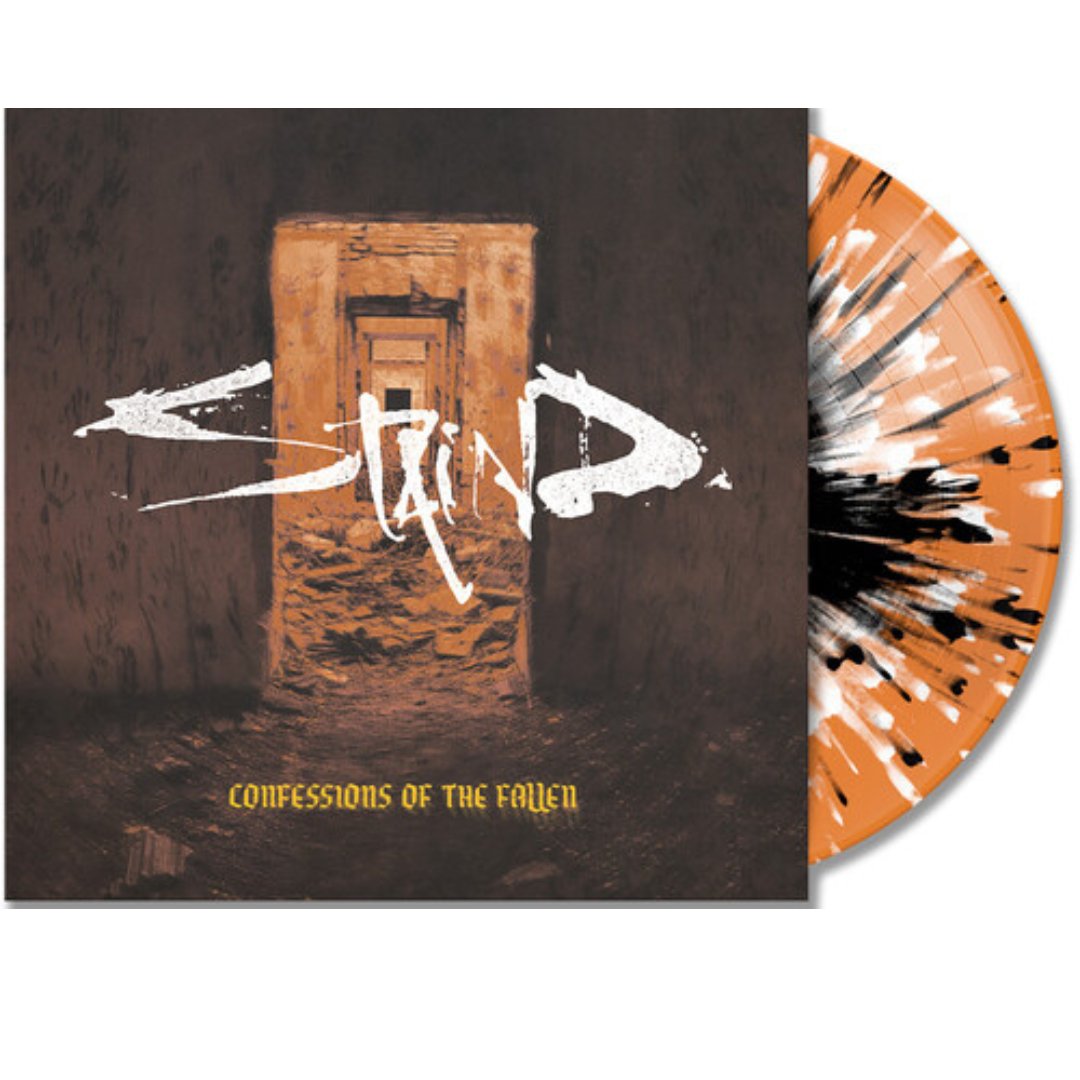 Staind - Confessions Of The Fallen - Orange, Black, White Splatter - BeatRelease