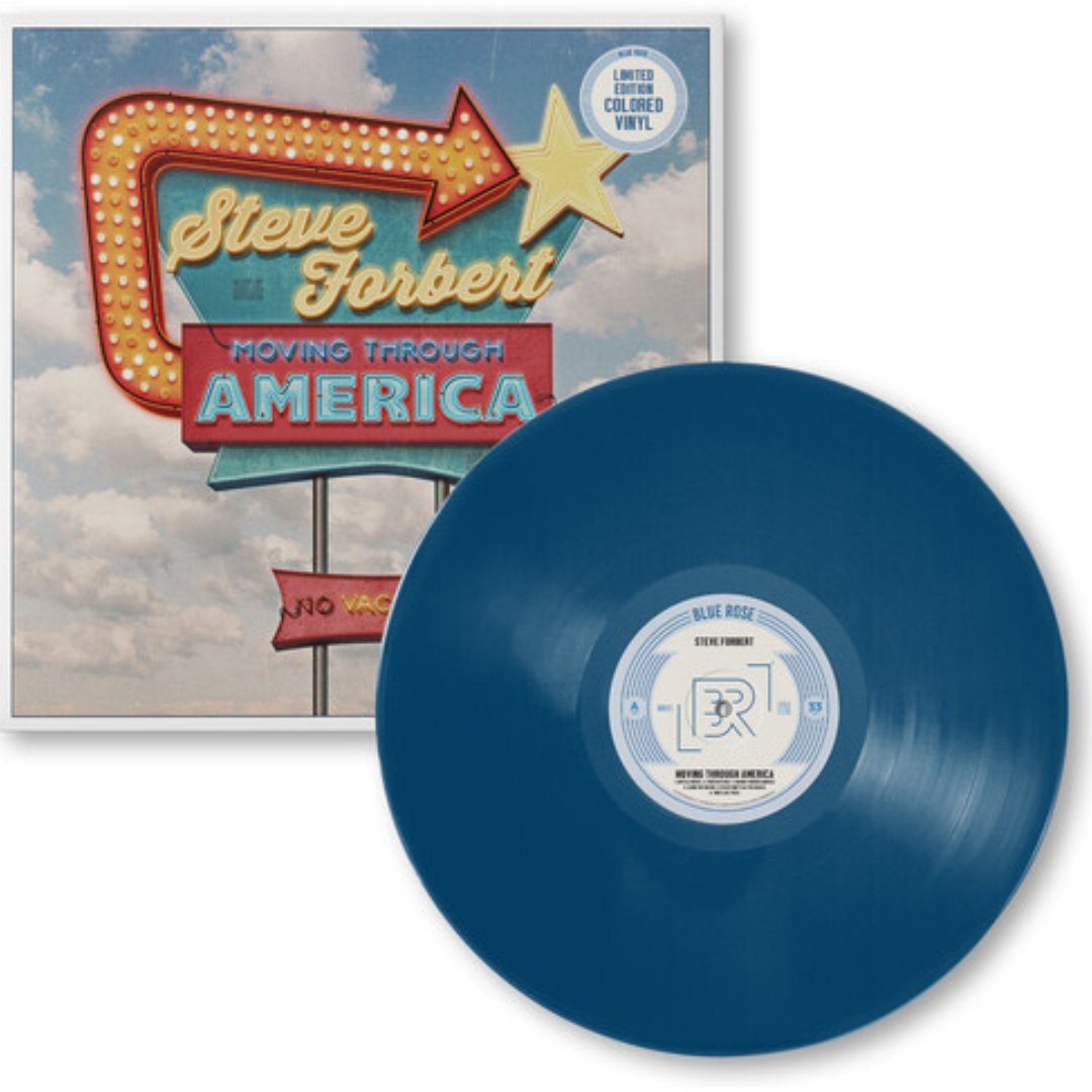 Steve Forbert - Moving Through America - Blue Vinyl - BeatRelease