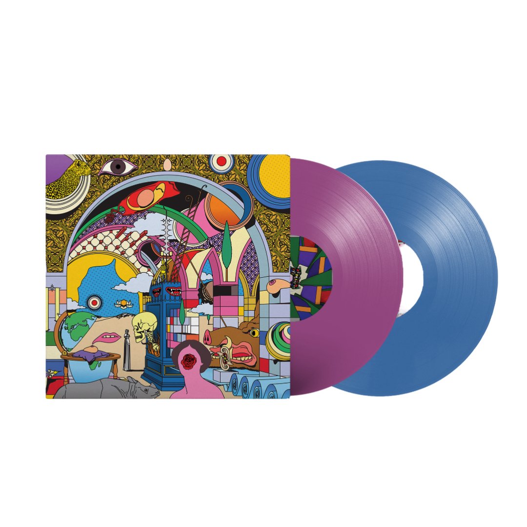 STRFKR - Parallel Realms - Violet & Cobalt Blue Vinyl - BeatRelease