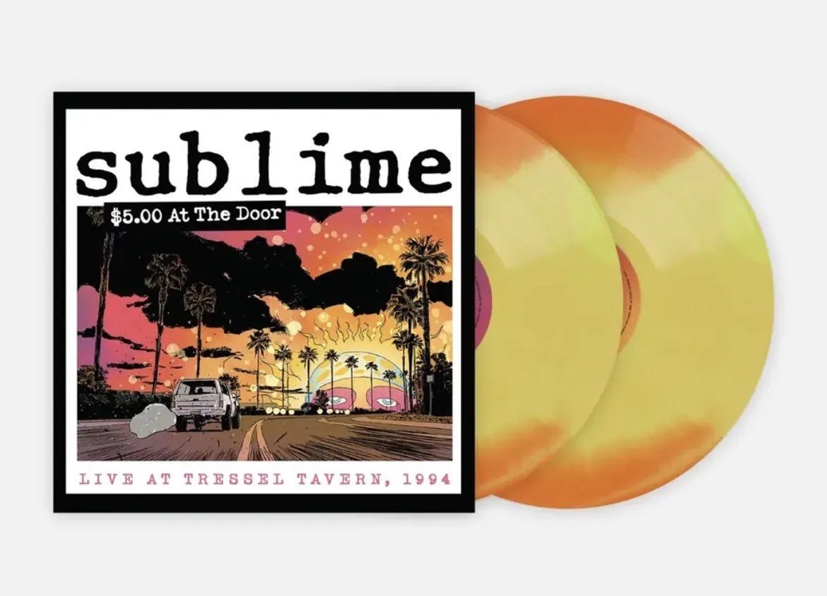 Sublime – $5.00 At The Door - Orange & Yellow Marble - BeatRelease