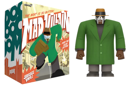 MF Doom - Madvillain All Caps SuperSize ReAction Figure - PRE-ORDER - BeatRelease