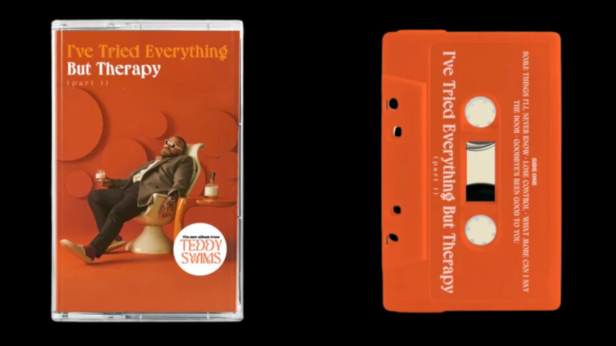 Teddy Swims - I’ve Tried Everything But Therapy Part 1 (Cassette) - BeatRelease