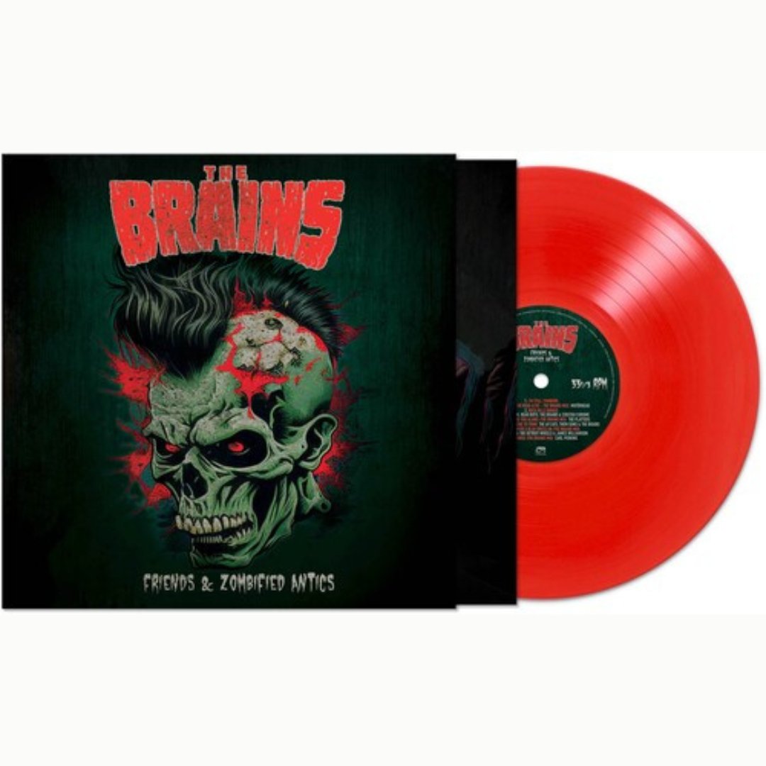 The Brains - Friends & Zombified Antics - Red Vinyl - BeatRelease