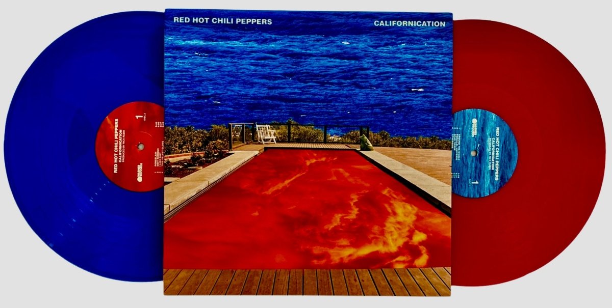 The Red Hot Chili Peppers - Californication - Red / Blue - Used - BeatRelease