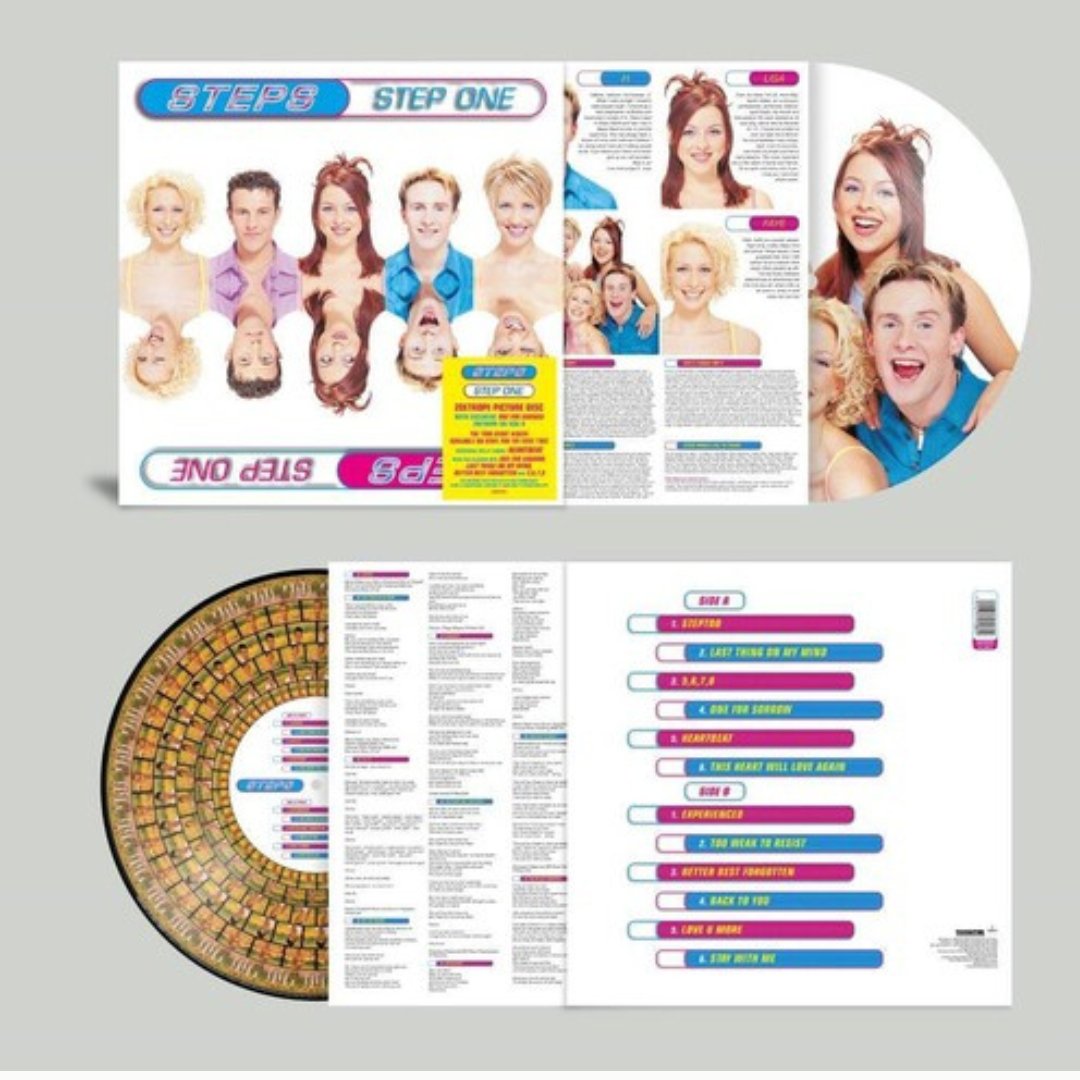 The Steps - Step One - Zoetrope Picture Disc - Pictured - BeatRelease